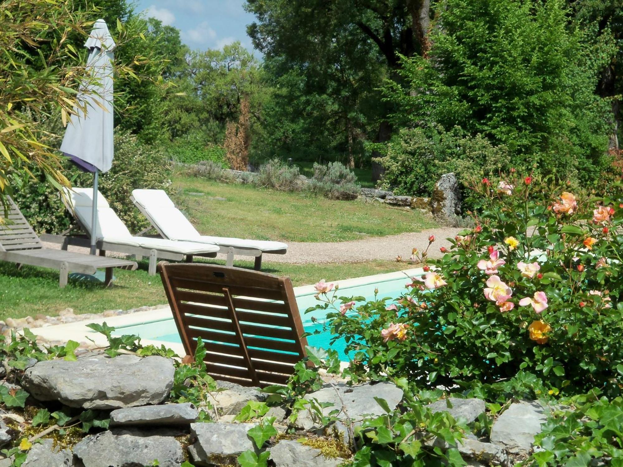 Chambres Et Jardin De Pierres Espédaillac Buitenkant foto